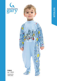 NEWBORN PAJAMAS S/L S10018 Tellini S.r.l. Wholesale Clothing